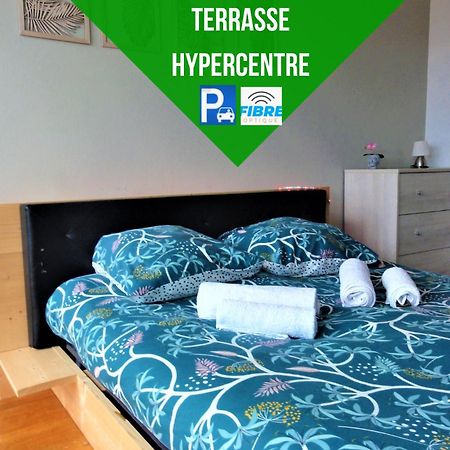 La Dolce Vita -T2 52M2- Dernier Etage- Terrasse-Parking-Wifi Fibre Apartment Tarbes Bagian luar foto